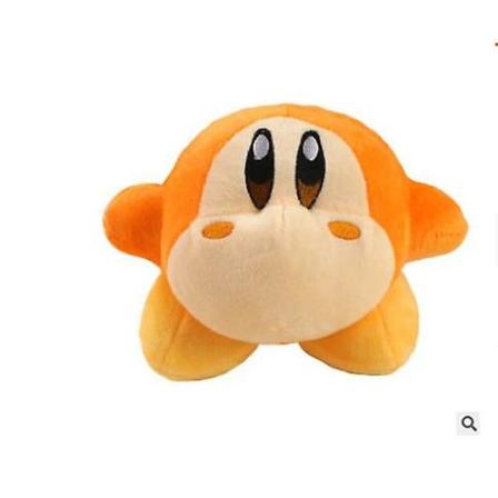 Keltainen Nintendo-peli Kirby Toy Pose Pehmeä täytetty nukke lahja lapsille