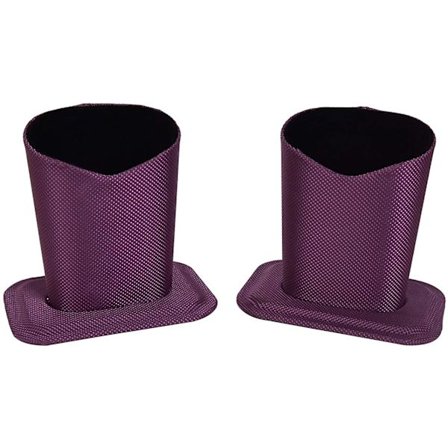 Pakke med 2 bløde plysforet brillestel