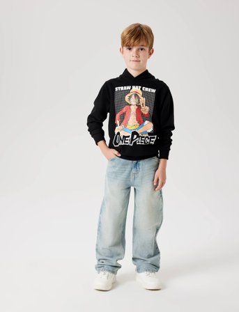 name it Nkmdyn Onepiece Nreg Sweat Wh Noos Vde - Black - 116