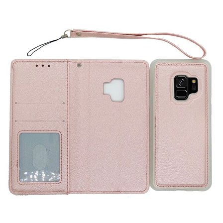 Smart Stilsäkert Plånboksfodral (DOVE) - Samsung Galaxy S9