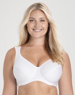 Bøyle-bh Tenderly Hvit - B95 - Miss Mary