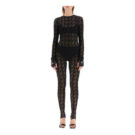 Dolce & Gabbana Jumpsuits Sort, Dame Buksedragter