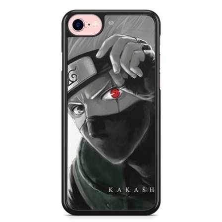Fifrelin Svart Skal Kompatibelt med iPhone 6 och iPhone 6S Naruto Kakashi