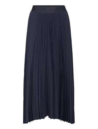 Jodie Skirts Pleated Skirts Marineblå Reiss*Betinget Tilbud
