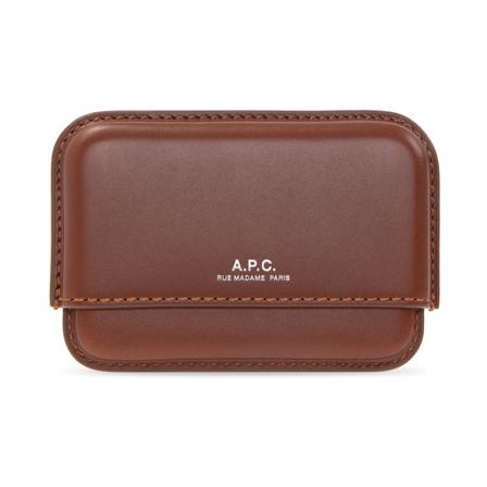 A.p.c. - Plånböcker - Brun - Herr - Storlek: One Size, Herr, Storlek: ONE SIZE