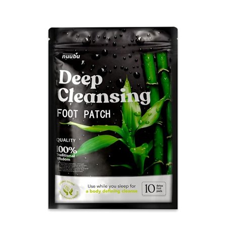 Detox-jalkatyyny bambuetikka luonnollinen yrtti toksiineja puhdistava liimapaikka