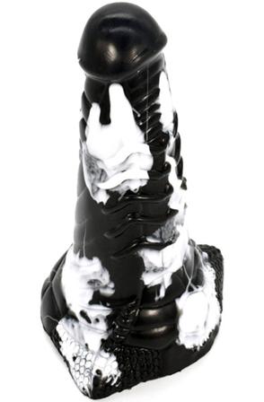 Plug Aranix Black-White 20 cm Dragon Dildo