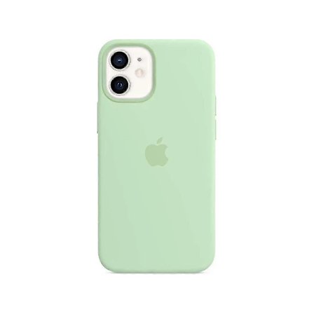 Silikon iPhone 12 Mini Deksel med MagSafe - Beskyttende Støtsikkert Deksel Mint Green.SA