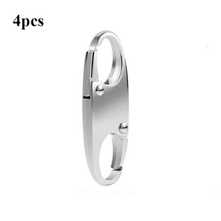 Dragkedja Lås Clip Snap Hook SILVER