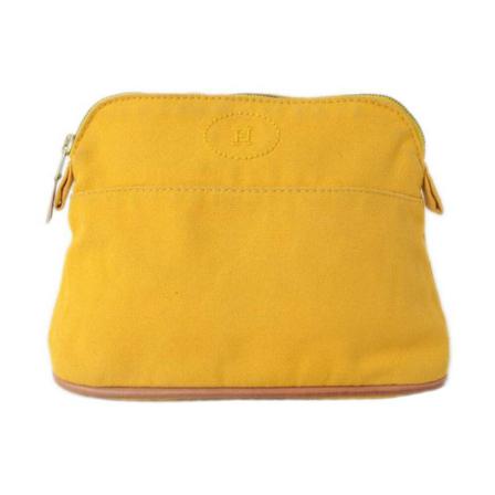 Hermès Vintage Clutches , Geel , Dames , Maat: ONE Size Vintage Tassen