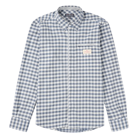 Amundsen Vagabond Shirt Mens Chequered Blue