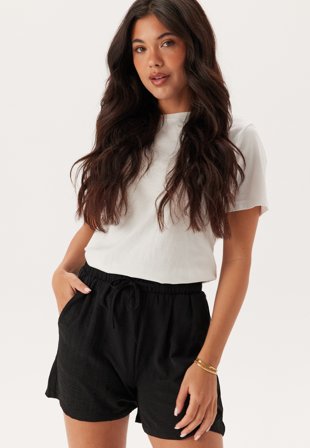 VILA - Vijosa Hw Shorts - Black Beauty - Kläder - - Bubbleroom