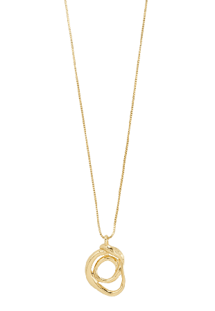 Pilgrim Diego Necklace Gold-Plated Smycken & klockor Dam Guld ONESIZE