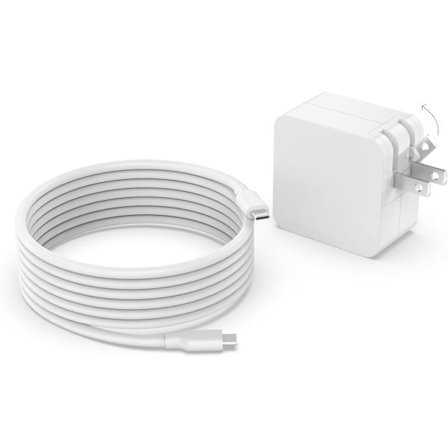 2025 Senaste Modell 65W Snabb GaN-laddare Passar Samsung Galaxy Book Pro & Pro 360 Laptop (NP950QDB NP930QDB NP935QDC NP950XDB NP93