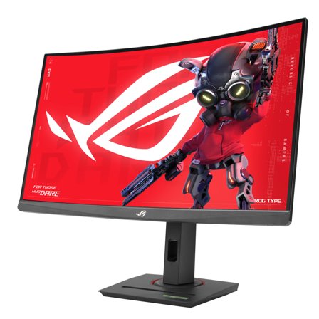 ASUS 27" curved gamingskjerm ROG Strix XG27WCMS 2560x1440 VA, 280hz, 1ms, 3000:1, FreeSync, HDMI/DP/USB-C