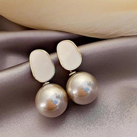 Örhängen Pearl Special Fashion Smycken B2234 grey