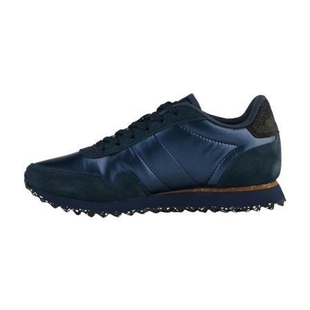 Woden Nora III Metallic Nylon Blå, Dame Sneakers, Størrelse: 38 EU