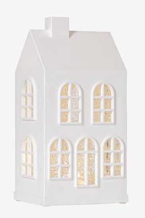 Star Trading - Inomhusdekoration Vinter 22,5cm - Vit - Julpynt - Från Homeroom