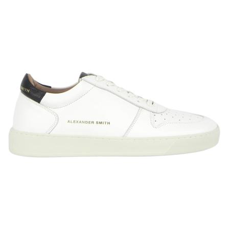 Alexander Smith, Basket Vitello Sneakers Wit, Heren, Maat:41 EU