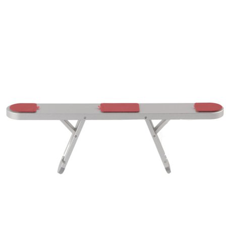 Bærbar Justerbar Laptop Holder Sammenleggbar Høyde Stabil Støtte Gummiføtter for Hjemmekontor PC Nettbrett Sølv