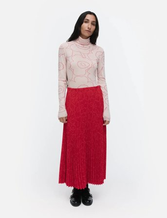 Marimekko Vilina Piirto Unikko - Pink - XXL