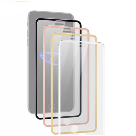 4-PACK iPhone XS Max ProGuard Skärmskydd 3D Aluminiumram