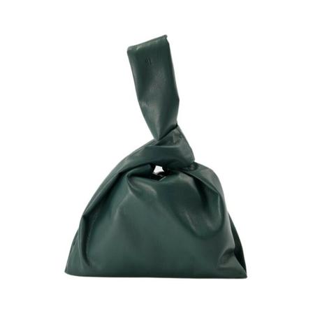 Nanushka, Jen Bag in Green Synthetic Leather Groen, Dames, Maat:ONE Size