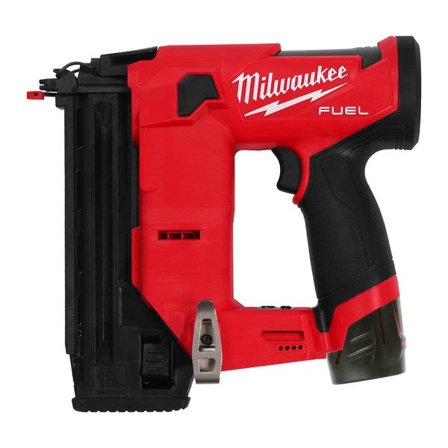 Milwaukee M12 FCN18GS-202X Dyckertpistol med batteri och laddare, Elhandverktyg