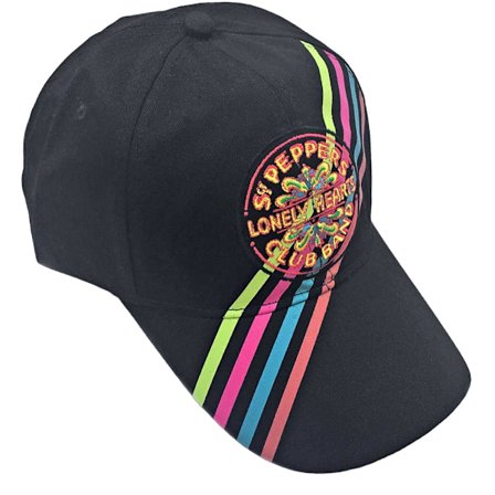The Beatles Unisex Adult Sgt Pepper Strip Baseball Cap One Size