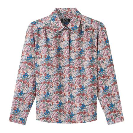 A.p.c., Chemise Margery Woman Shirt Niebieski, Kobieta, Rozmiar: M