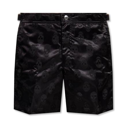 Alexander McQueen Swimwear Sort, Herre Badeshorts