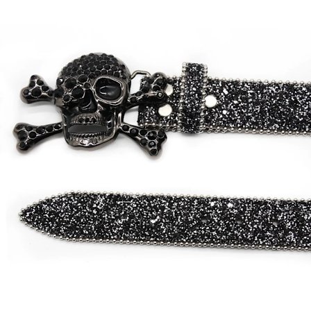 Punk Y2K Western Red Rhinestones Belts For Men Casual Diamond Bling Bling Studded Belts Cinturones Para Hombre Sintirones Mujer