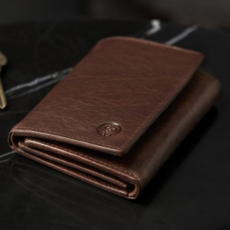 Montreal Maple Tan RFID Leather Wallet for Men - Wallets
