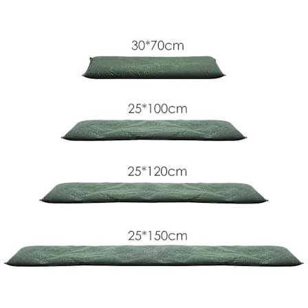 Vandaktiverede oversvømmelsesbeskyttelsesposer Kompatible kældre Garage Oversvømmelsesbeskyttelse (FMY) Grøn