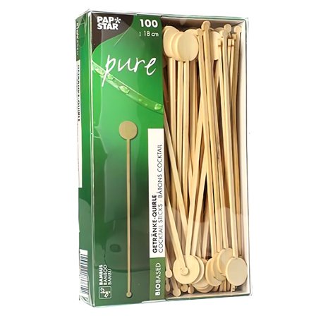 Cocktailtikut Bambu 100-pakkaus