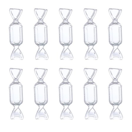 Sød Candy Formet Opbevaringsboks Transparent Søde Øreringe Ring Smykkeboks