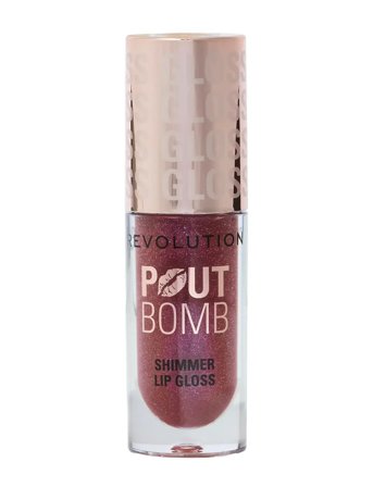 Revolution Beauty London Revolution Pout Bomb Shimmer Gloss - Pink - ONE SIZE