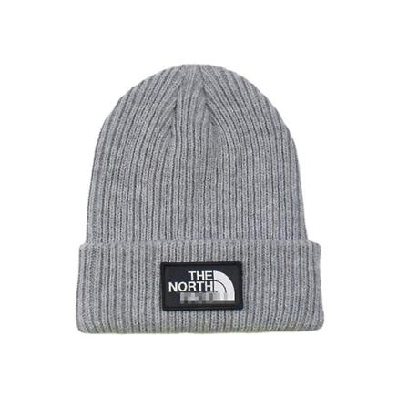 The North Face Termisk Stickad Mössa För Män Och Kvinnor Grey