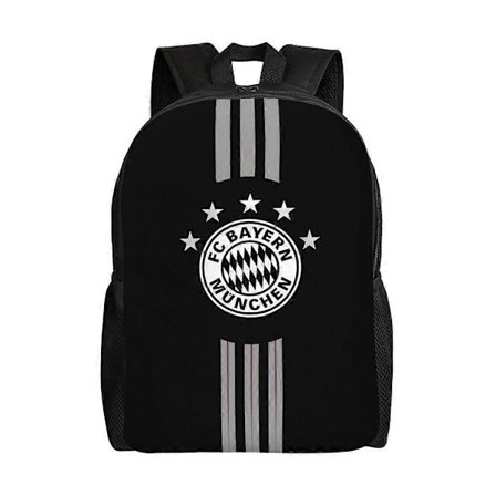 Bayern München Alsidig Rygsæk Vaskbar afslappet stil Skole Elev Rygsæk Trendy Oxford Klud Computertaske Unisex-XTYD11643
