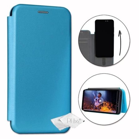 Etui housse folio - PH26 - Blu A5 Energy - Ekologinen nahka, kuvioitu - Iskunvaimennus - Nopea asennus