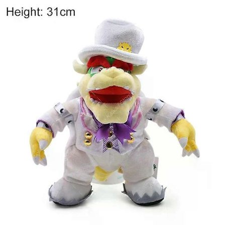 AGame Mario Plyschdocka Söt Mario Luigi Princess Peach Daisy Rosalina Elefant Bowser Bowser Jr Vivian Ninji Gosedjur