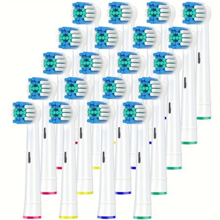 4/16/20/80 st Ersättningsborsthuvuden för eltandborste Oral B Sensitive D25 D30 D32 D18 4739 3709 4728 D4510