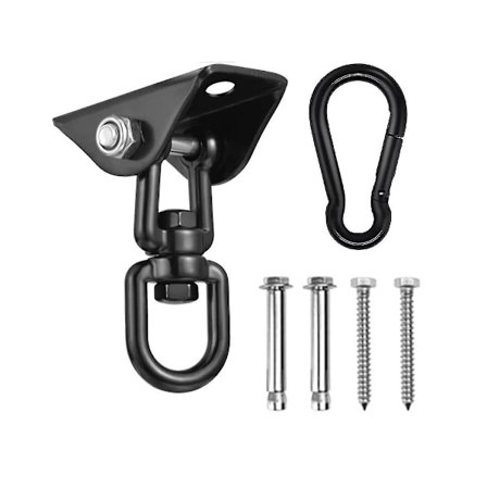 Riippumatto ripustus sarja, raskas ripustus tuoli 360 kiertää ripustus keinu koukut jooga , tuoli , puu