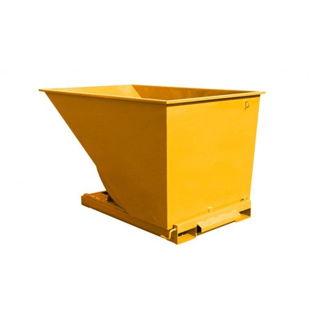 Tippcontainer, 2000 liter, gul