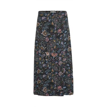 Part Two Midi Skirts Sort, Dame, Størrelse: XL