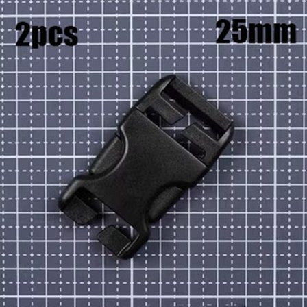 2stk Sidefrigjøringsspenner Buet spenne 25MM