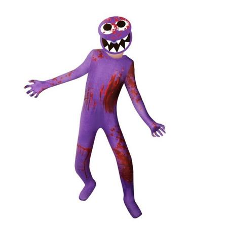 2023 Scene børns præstationskostumespil Rainbow Friends Halloween Cosplay kostumekostume purple 160cm