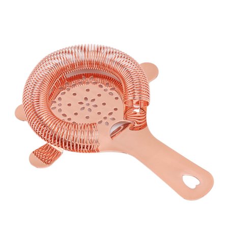 Cocktail-issil i rostfritt stål, roséguld, bartillbehör