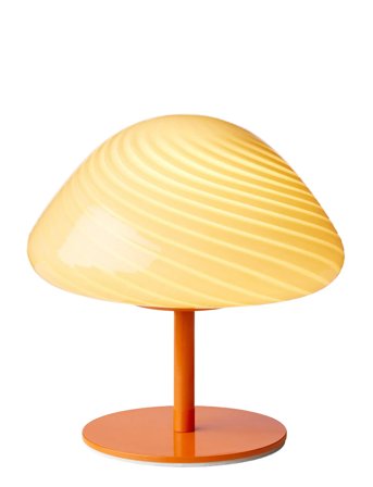 Halo Design | Candy Mini Mush Table Lamp, Glass Head, Metal Base | ONE SIZE