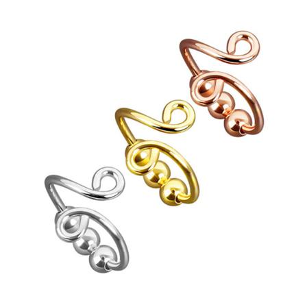 Justerbara Antistressringar Med Roterbara Rörliga Pärlor 17,3 Mm